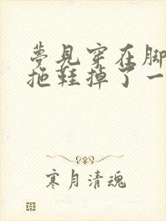 梦见穿在脚上的拖鞋掉了一只封面