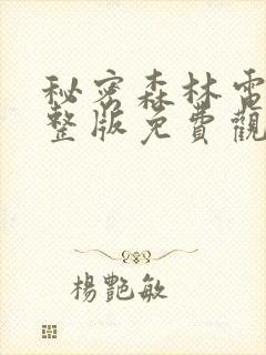 秘密森林电影完整版免费观看高清