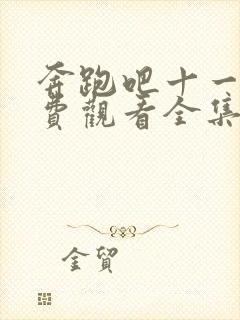 奔跑吧十一季免费观看全集高清封面