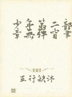 少年第二部72章无弹窗笔趣阁
