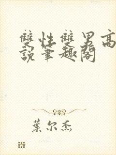 双性双男高干小说笔趣阁