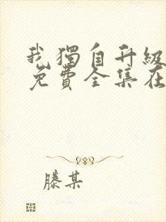 我独自升级漫画免费全集在线观看