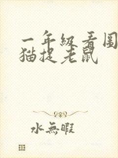 一年级看图写话猫捉老鼠封面