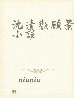 沈清欢顾景琛的小说