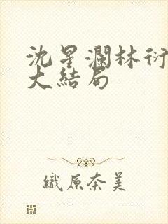 沈星澜林衍小说大结局封面