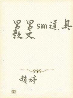 男男sm道具调教文封面