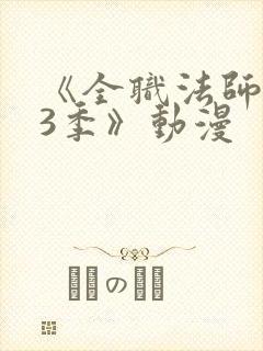 《全职法师 第3季》动漫