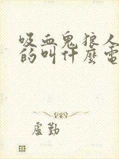 吸血鬼狼人美国的叫什么电影来着