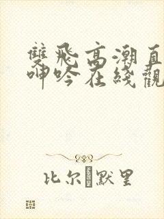 双飞高潮直喷水呻吟在线观看