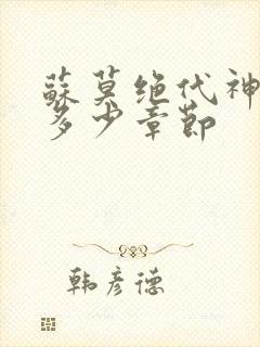 苏莫绝代神主共多少章节