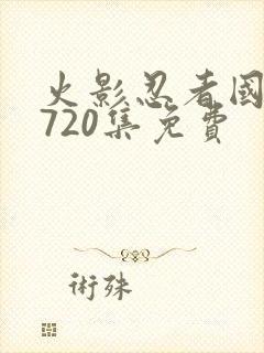 火影忍者国语版720集免费