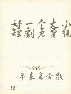 好一个大小姐 短剧免费观看