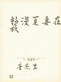 动漫夏妻在线播放封面