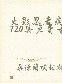 火影忍者疾风传720集免费看全集