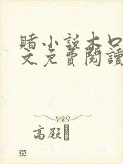 赌小说木口银全文免费阅读笔趣阁