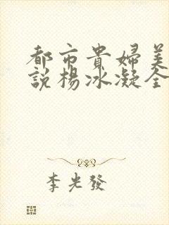 都市贵妇美腿小说杨冰凝全文阅读封面