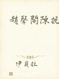 赵声阁陈挽小说