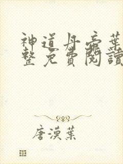 神道丹帝叶辰完整免费阅读