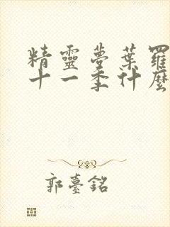 精灵梦叶罗丽第十一季什么时候播出封面