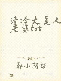 清冷大美人是我老婆txt