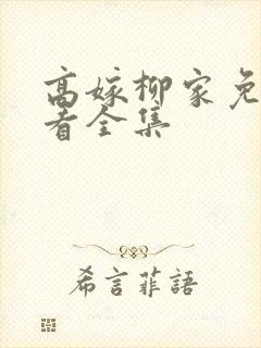 高嫁柳家免费观看全集