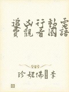 追凶行动电影免费观看国语