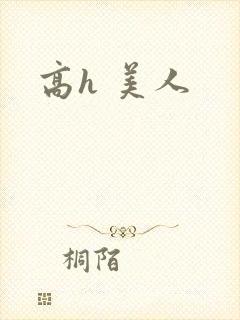 高h 美人封面
