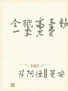 全职高手动漫第一季免费