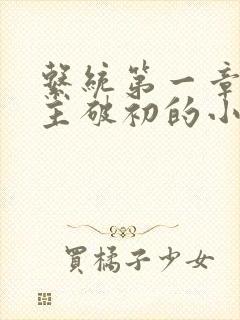 系统第一章给宿主破初的小说