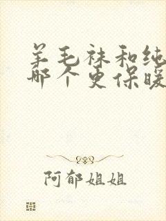 羊毛袜和纯棉袜哪个更保暖