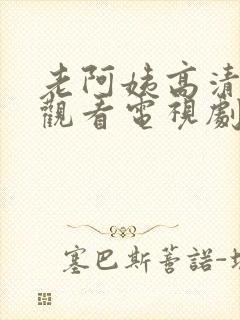 老阿姨高清在线观看电视剧法