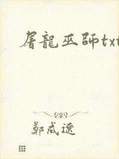 屠龙巫师txt