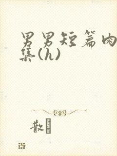 男男短篇肉耽合集(h)封面