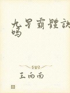 九星霸体诀好看吗