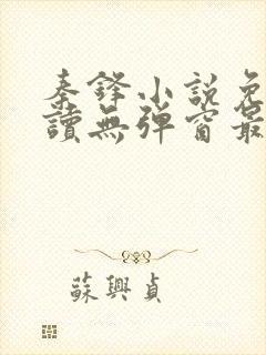 秦锋小说免费阅读无弹窗最新章节下载