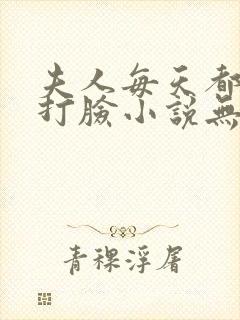 夫人每天都在线打脸小说无删减封面