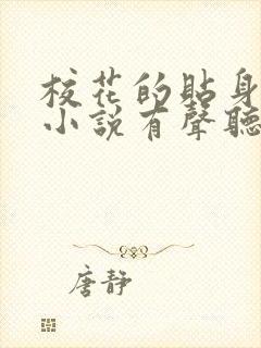 校花的贴身高手小说有声听书免费