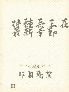 特种兵王在山村最新章节封面