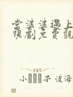 当婆婆遇上妈电视剧免费观看全集