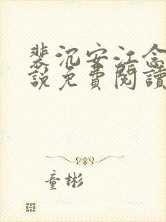 裴沉安江念意小说免费阅读最新章节