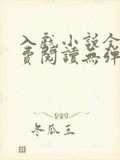 入戏小说全文免费阅读无弹窗
