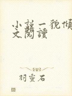 小说一貌倾城全文阅读