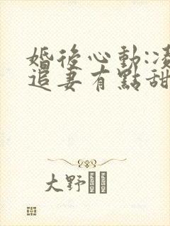 婚后心动:凌总追妻有点甜讲的什么