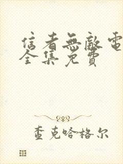 信者无敌电视剧全集免费封面