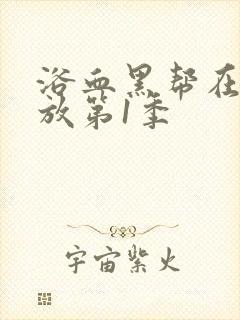 浴血黑帮在线播放第1季