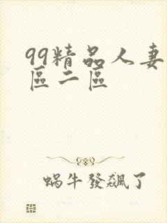 99精品人妻一区二区封面