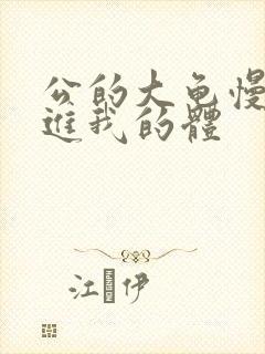 公的大龟慢慢挺进我的体