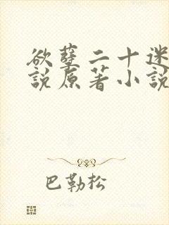 欲孽二十迷川小说原著小说