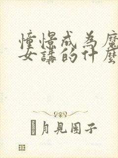 憧憬成为魔法少女讲的什么