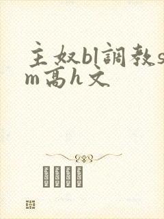 主奴bl调教sm高h文